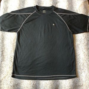 🏆 Champion Tee Men’s Large Black/Grey